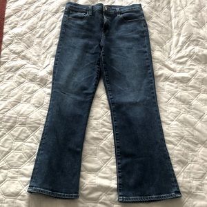 Women’s J Brand Cropped Wide-Leg Jeans